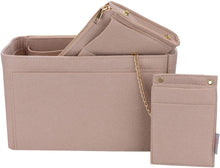 
                        
                          Load image into Gallery viewer, Purse Organizer, Purse Organizer Insert With 2 Metal Zipper, Bag Organizer With RFID Blocking Pocket Purse Organizer insert
                        
                      