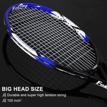 
                        
                          Muat gambar ke penampil Galeri, Fostoy Adult Recreational Tennis Racket, 27 inch Tennis Racquet with Carry Bag, Professional Tennis Racket, Good Control Grip, Vibration Dampe - JOY2ESpree
                        
                      