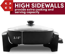 
                        
                          Cargar imagen en el visor de la galería, Elite Gourmet EG-6203 PFOA-Free 16"x 3"x3.2" Scratch Resistant - JOY2ESpree
                        
                      