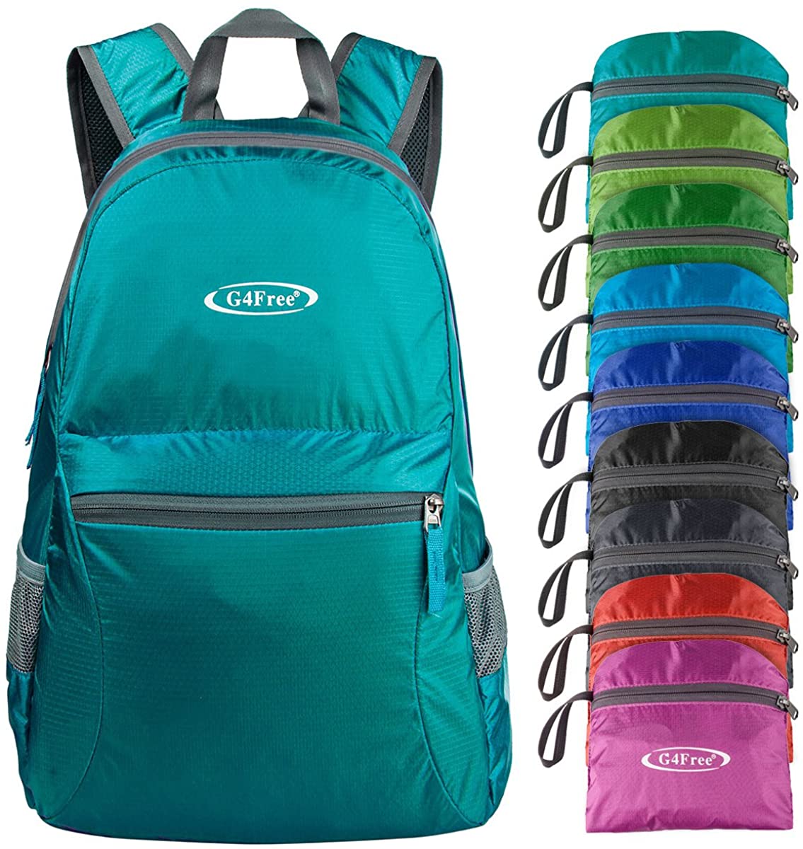 G4Free Ultra Lightweight Packable Backpack Travel Hiking Daypack Handy Foldable Water Resistant Camping Outdoor Backpack