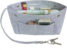 
                        
                          Muat gambar ke penampil Galeri, YIICOOLY Felt Tote Handbag Purse Organizer Insert Divider Shaper Bag in Bag
                        
                      