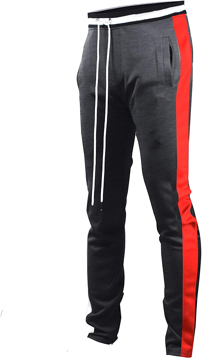 Screenshotbrand Mens Hip Hop Premium Slim Fit Track Pants