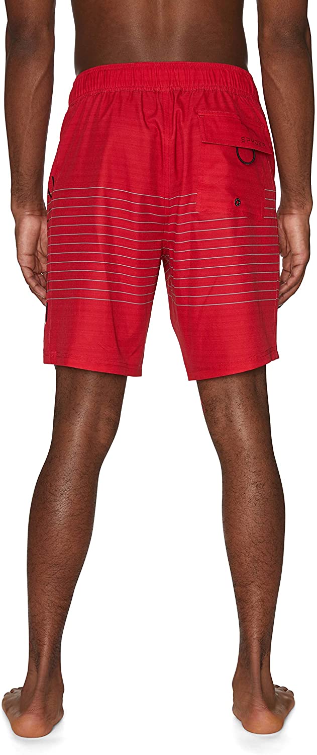 Spyder Men's 9" Striped Hybrid Board Shorts