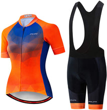 
                        
                          Muat gambar ke penampil Galeri, Women's Cycling Clothing Short Sleeve Bike Jersey Sets Bib Shorts Summer Cycling Sets Reflective
                        
                      