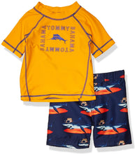 
                        
                          Load image into Gallery viewer, Tommy Bahama Boys' Rashguard and Trunks Swimsuit Set
                        
                      