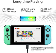 
                        
                          Cargar imagen en el visor de la galería, Joy-Pad Controller Compatible with Switch,Left and Right Controllers with Straps Support Wake-up Function(Blue and Green) - JOY2ESpree
                        
                      