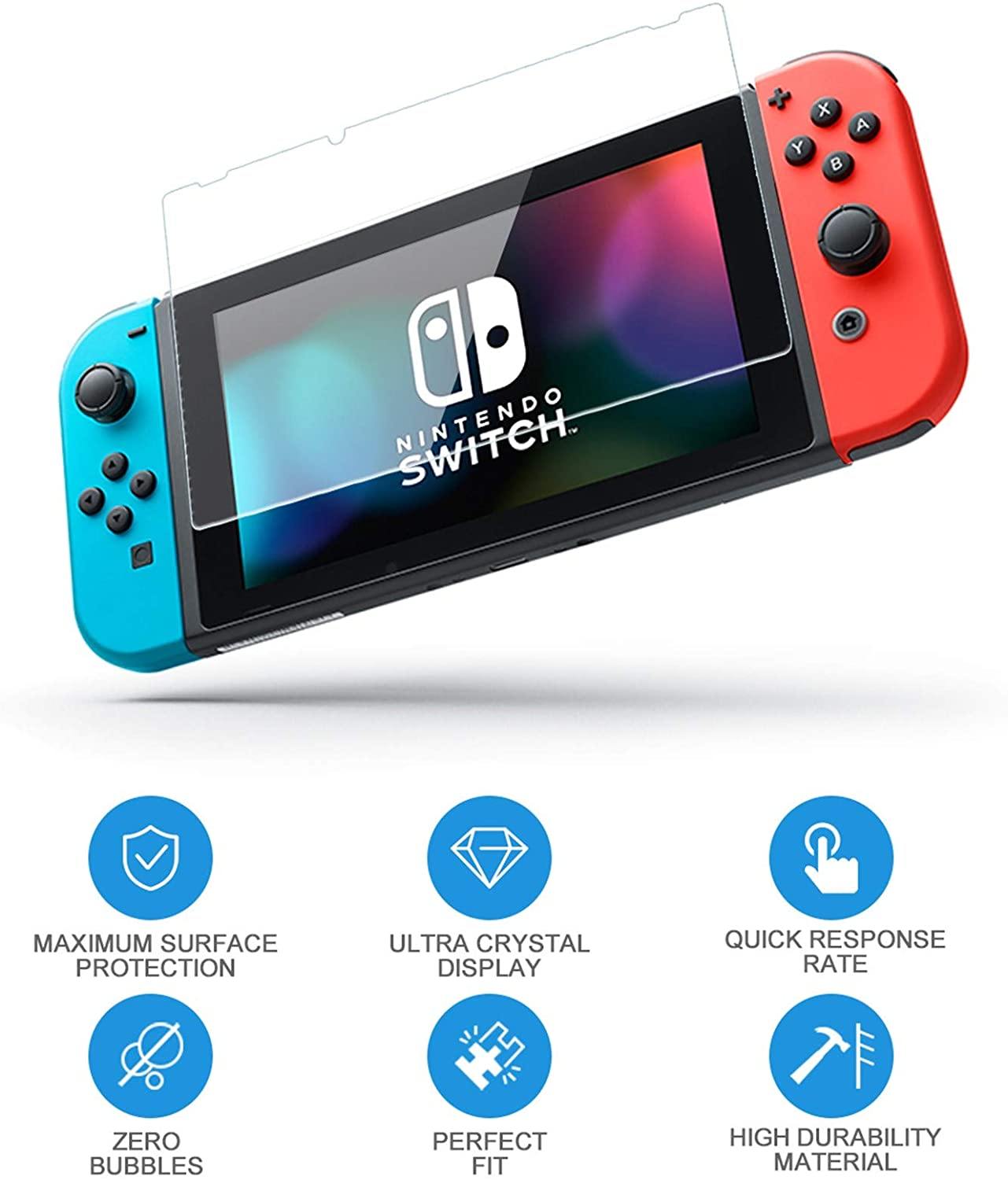 Newest Nintendo Switch 32GB Console with Neon Blue and Neon Red Joy-Con - JOY2ESpree