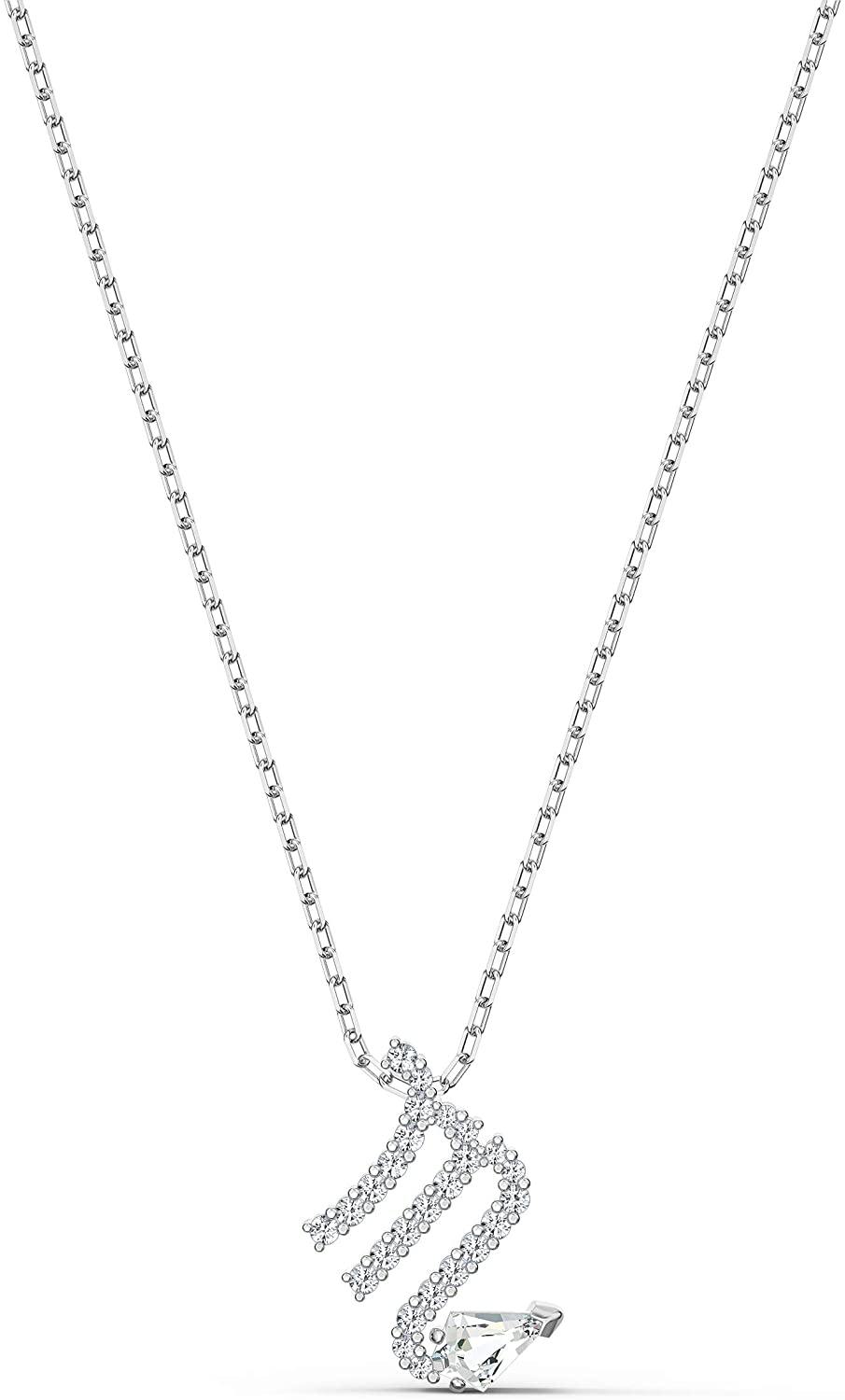 SWAROVSKI Women's All Zodiac Symbols Crystal Pendant, Mixed Metal Finish, Clear White Crystal Necklace Jewelry Collection - JOY2ESpree