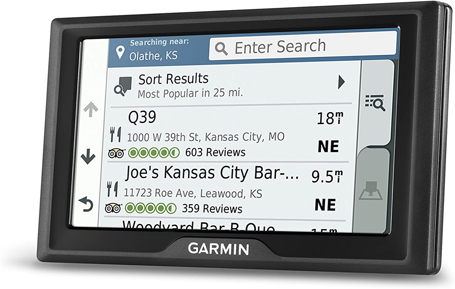 Garmin Drive 61 USA LM GPS Navigator System with Lifetime Maps, Spoken Turn-By-Turn Directions