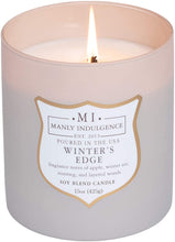 
                        
                          Load image into Gallery viewer, Manly Indulgence Sea Salt &amp; Ginger Scented Jar Candle, 15 Oz, White
                        
                      