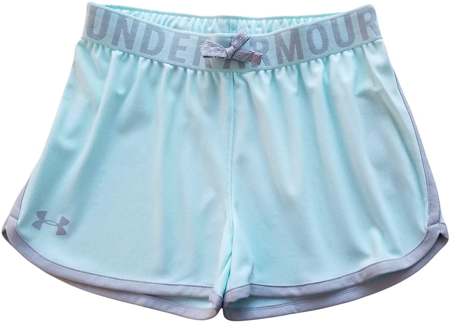 Under Armour Girls' Play Up Solid Workout Gym Shorts