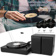 
                        
                          गैलरी व्यूवर में इमेज लोड करें, LP&amp;No.1 Bluetooth Record Player with USB Play and Recording - JOY2ESpree
                        
                      