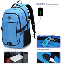
                        
                          將圖片載入圖庫檢視器 SHRRADOO Durable Anti Theft Laptop Backpack Travel Backpacks Bookbag
                        
                      
