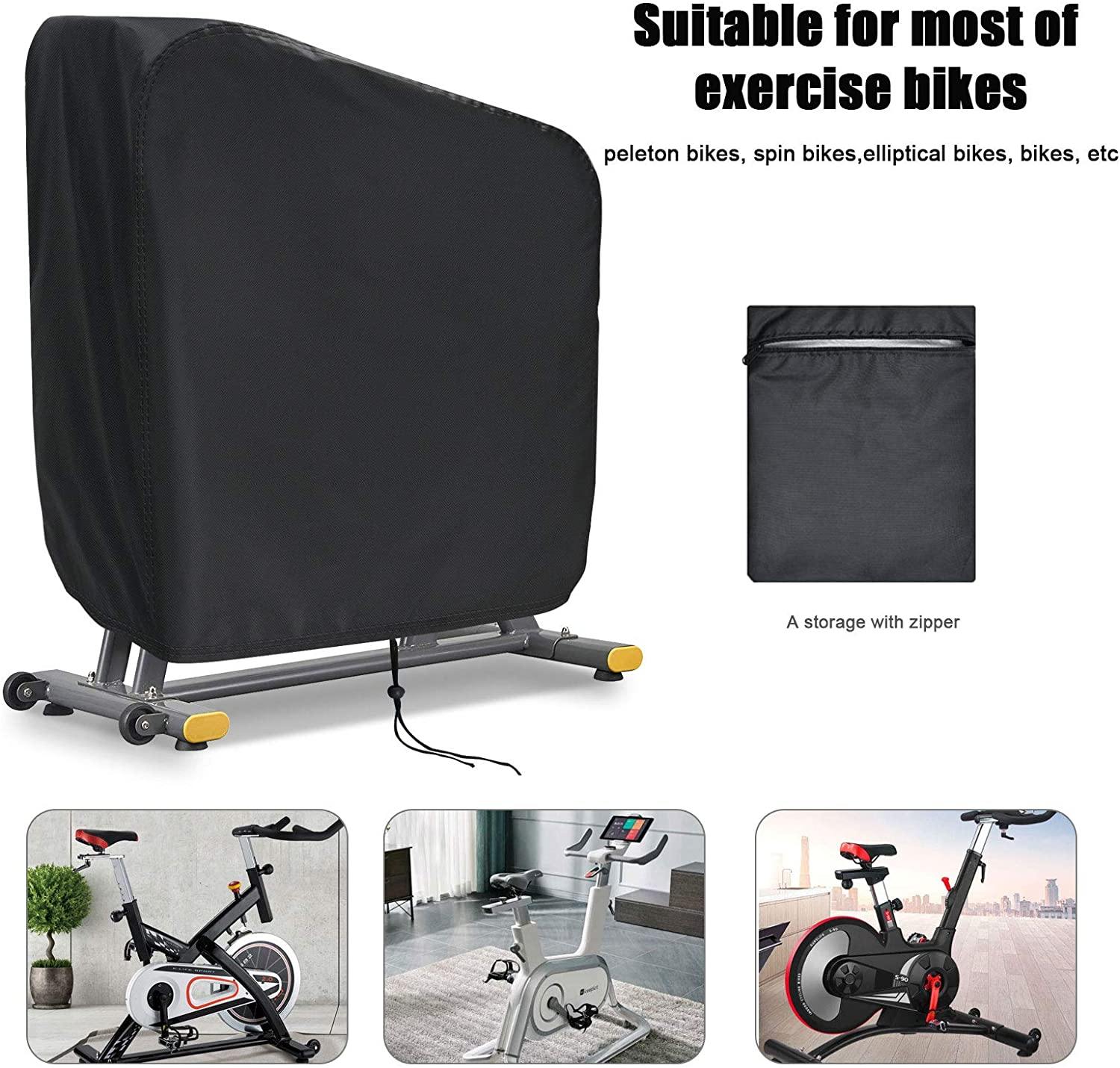 Hengme Exercise Bike Cover, Peloton Spin Bike Cover, UV-proof, Dustproof - JOY2ESpree