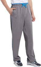 
                        
                          गैलरी व्यूवर में इमेज लोड करें, Duuluup Mens Jogger Sweatpants with Pockets Open Bottom Elastic Waist Workout Pants for Training Track Running - JOY2ESpree
                        
                      