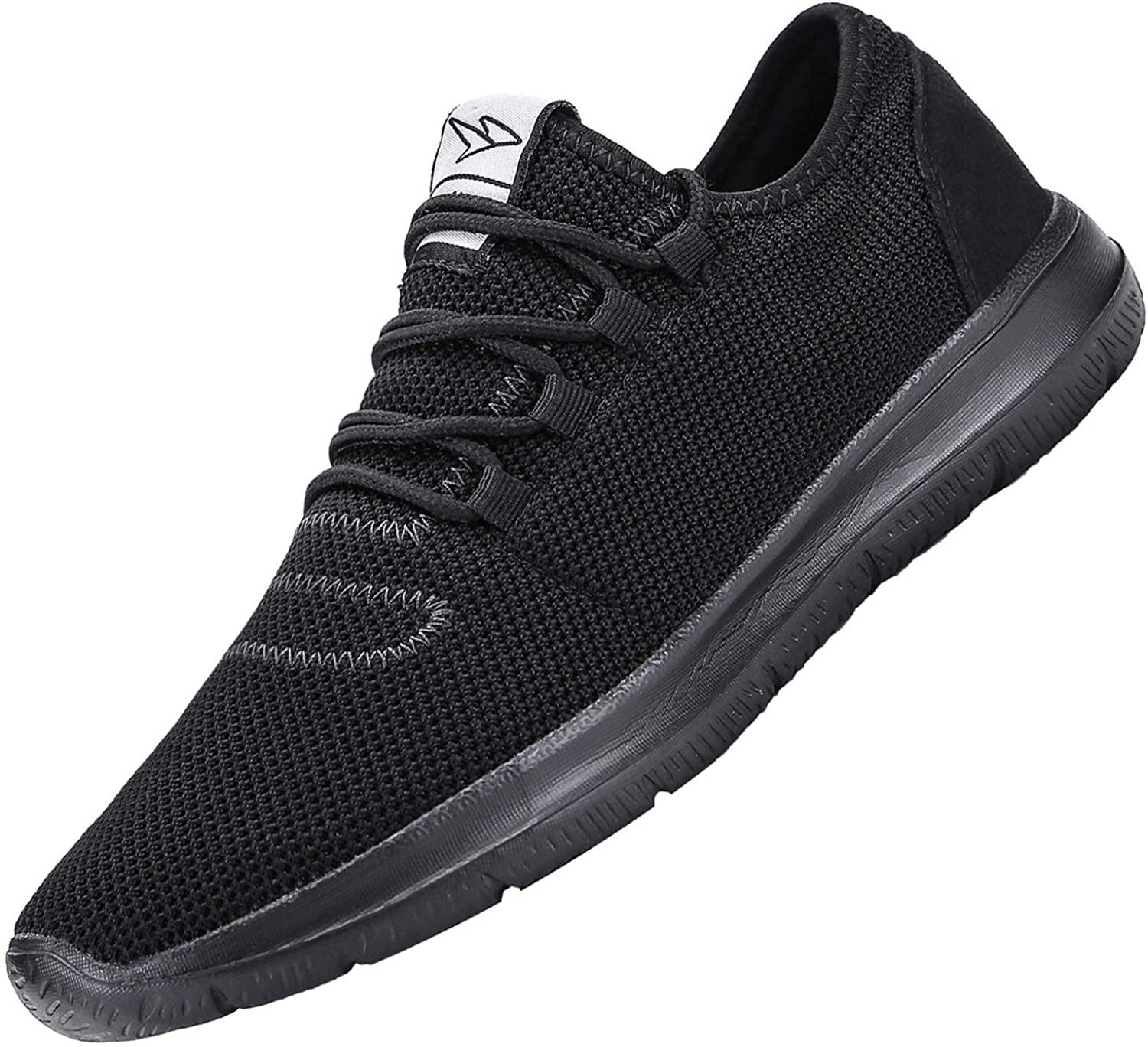KEEZMZ Men's Running Shoes Fashion Breathable Sneakers Mesh Soft Sole Casual Athletic Lightweight
