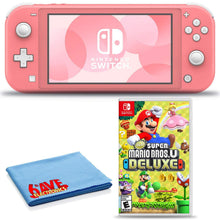 
                        
                          Muat gambar ke penampil Galeri, Nintendo Switch Lite (Coral) Console Bundle with New Super Mario Bros. U Deluxe and 6Ave Cleaning Cloth - JOY2ESpree
                        
                      