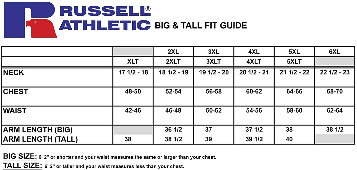 Russell Athletic Sweatpants for Men Big and Tall Lightweight Jersey Joggers