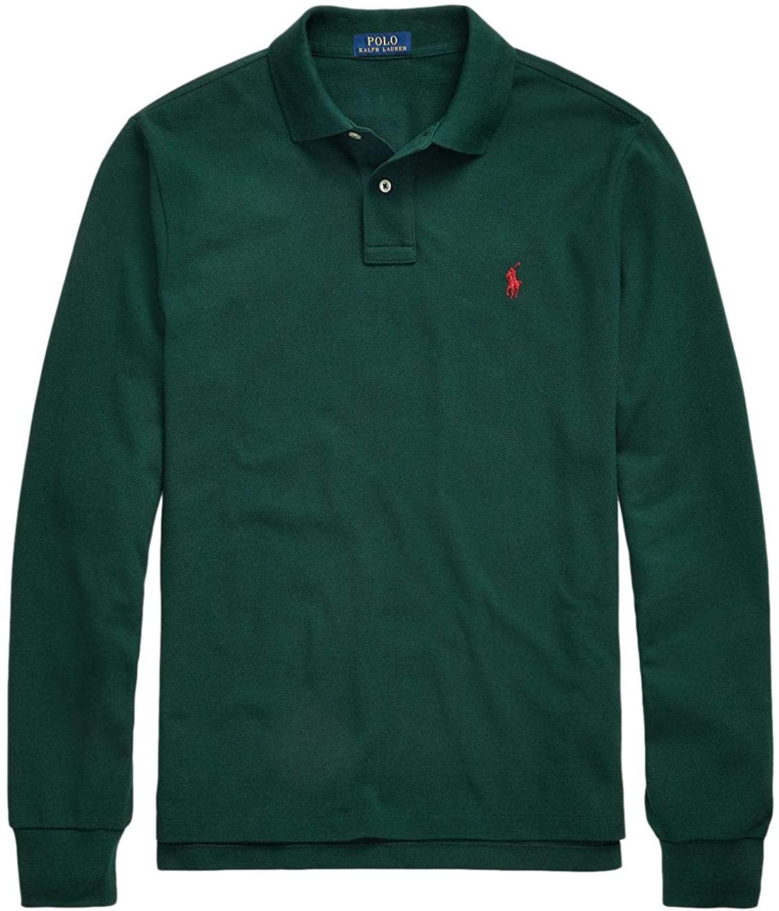 POLO RALPH LAUREN Men's Long Sleeve Mesh Polo Shirt
