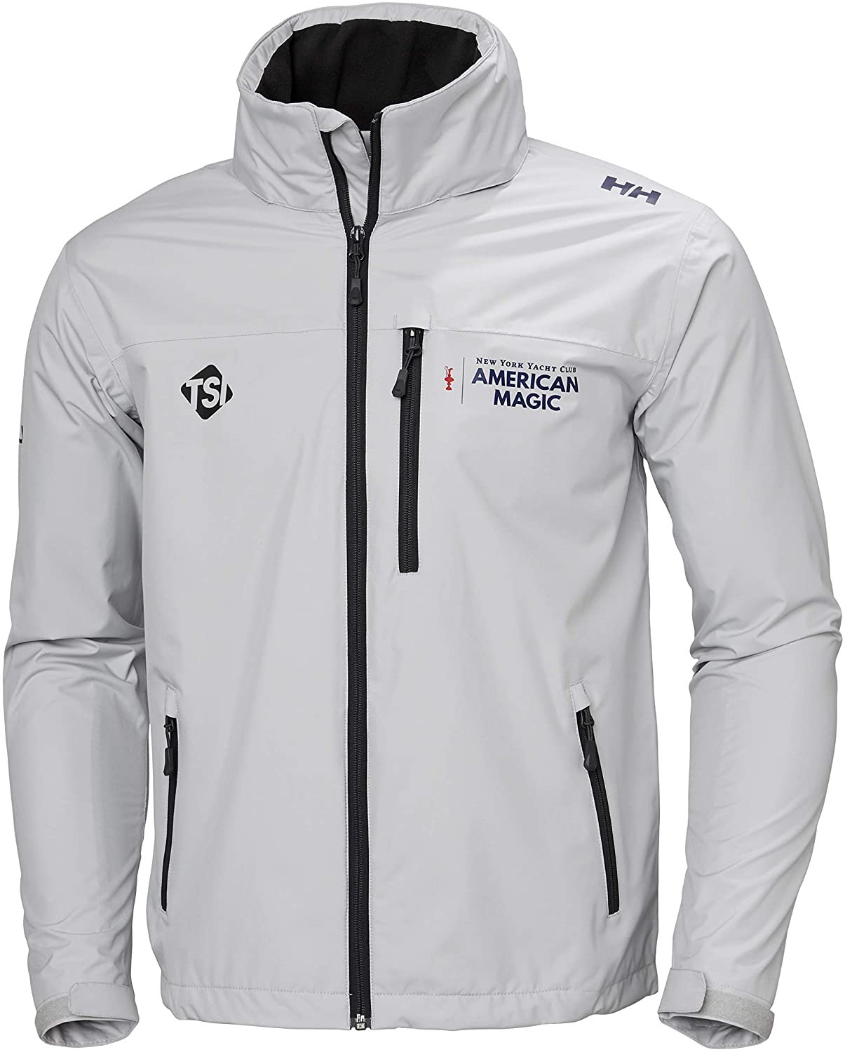 Helly-Hansen Men's Crew Hooded Waterproof Windproof Breathable Rain Coat Jacket