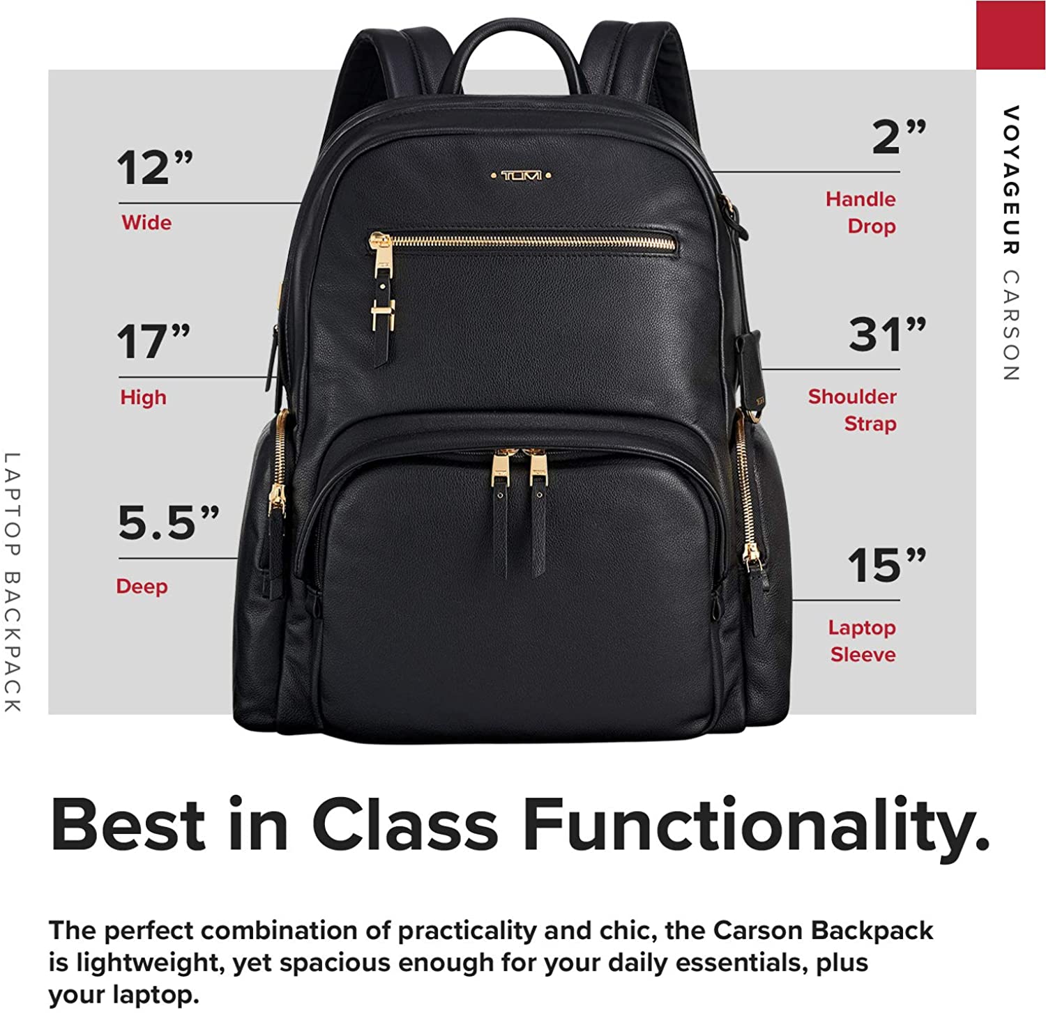 TUMI - Voyageur Carson Laptop Backpack