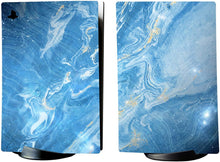 
                        
                          Load image into Gallery viewer, PlayVital Blue Nebula Full Set Skin Decal for PS5 Console Digital Edition - JOY2ESpree
                        
                      
