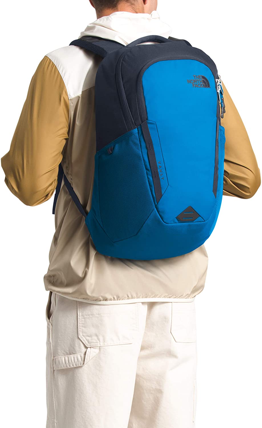The North Face Vault Backpack, Moab Khaki/Asphalt Grey, One Size