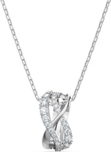 
                        
                          Muat gambar ke penampil Galeri, Swarovski Women's Twist Row Necklace Collection, Blue Crystals, Purple Crystals, Clear Crystals - JOY2ESpree
                        
                      