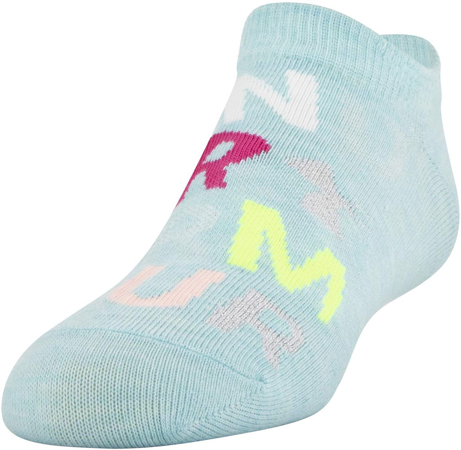 Under Armour Youth Essential 2.0 No Show Socks, 6-Pairs