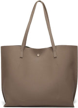 
                        
                          將圖片載入圖庫檢視器 Women's Soft Faux Leather Tote Shoulder Bag from Dreubea, Big Capacity Tassel Handbag
                        
                      