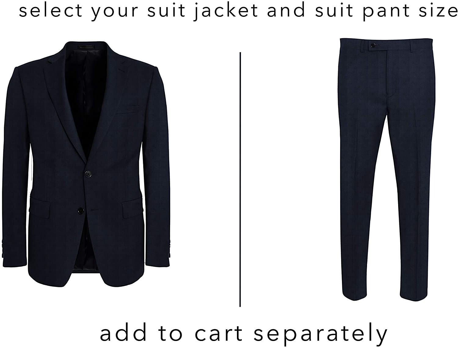 Calvin Klein Men's Slim Fit Suit Separates