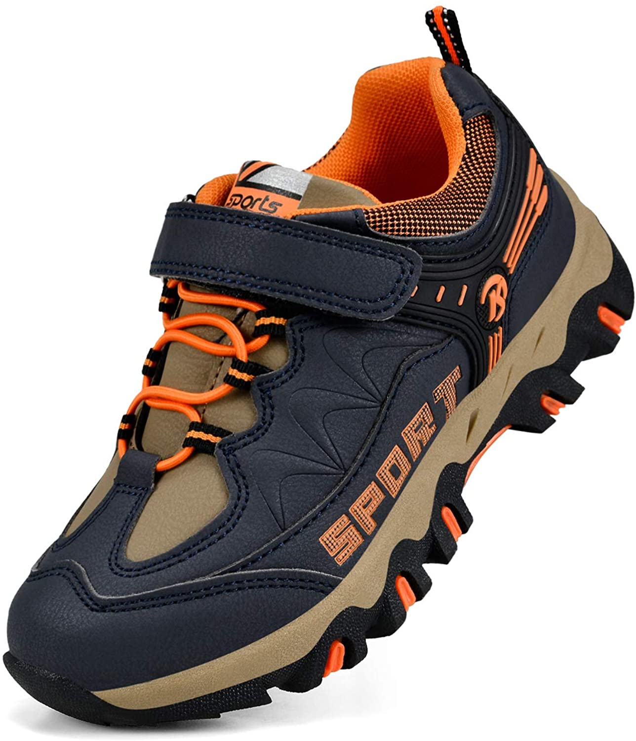 Biacolum Boys Girls Shoes Outdoor Hiking Waterproof Kids Sneaker