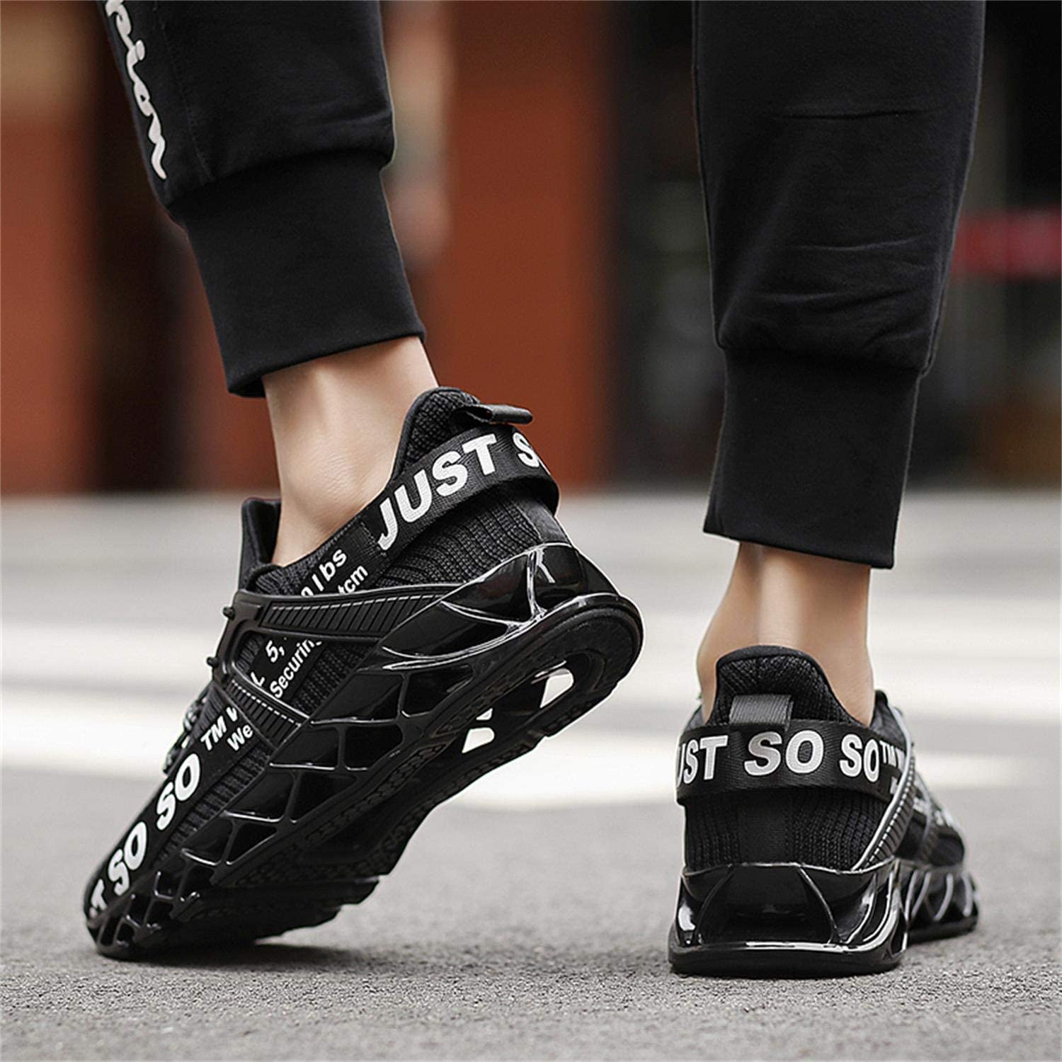 UMYOGO Mens Athletic Walking Blade Running Tennis Shoes Fashion Sneakers