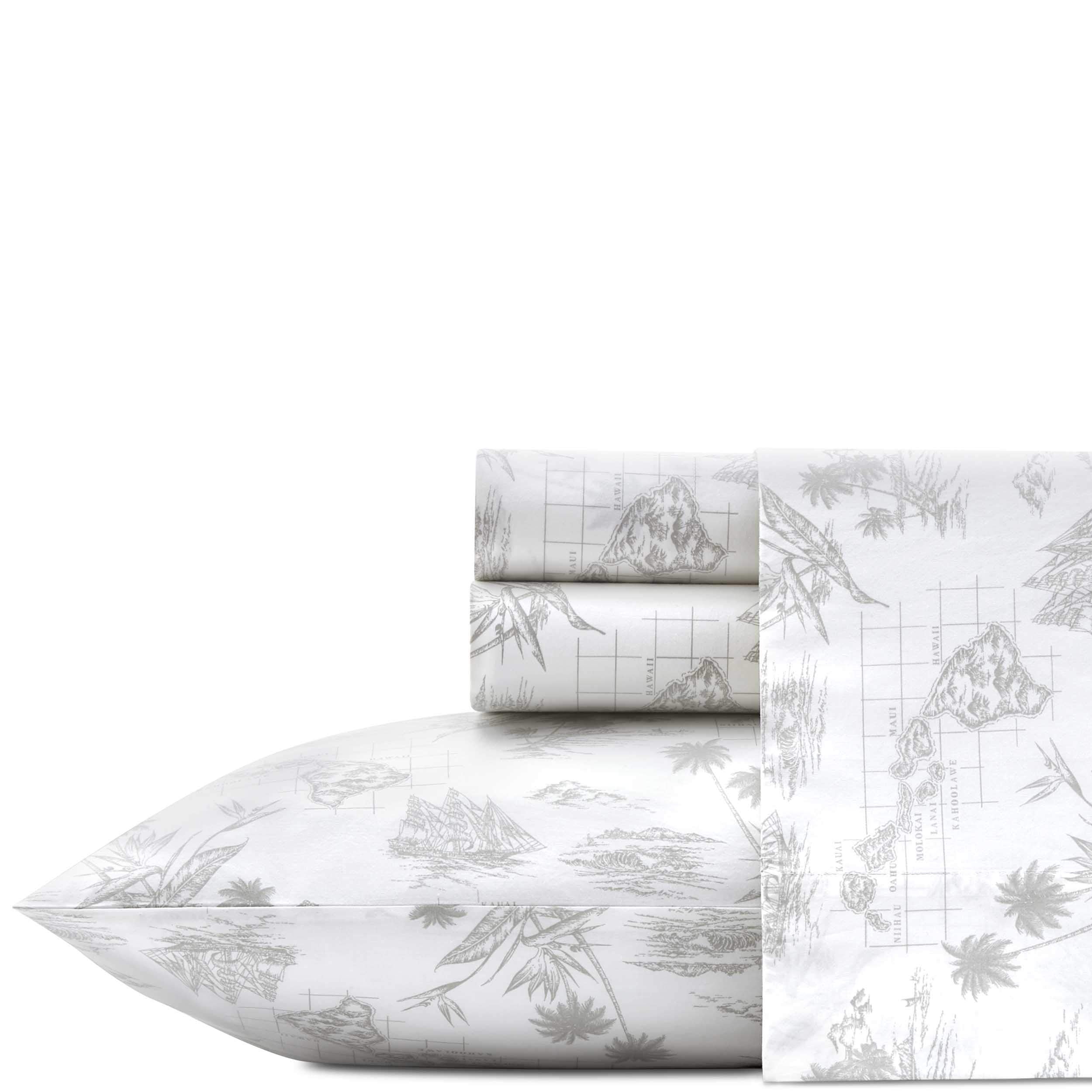 Tommy Bahama Vintage Map Sheet Set, King