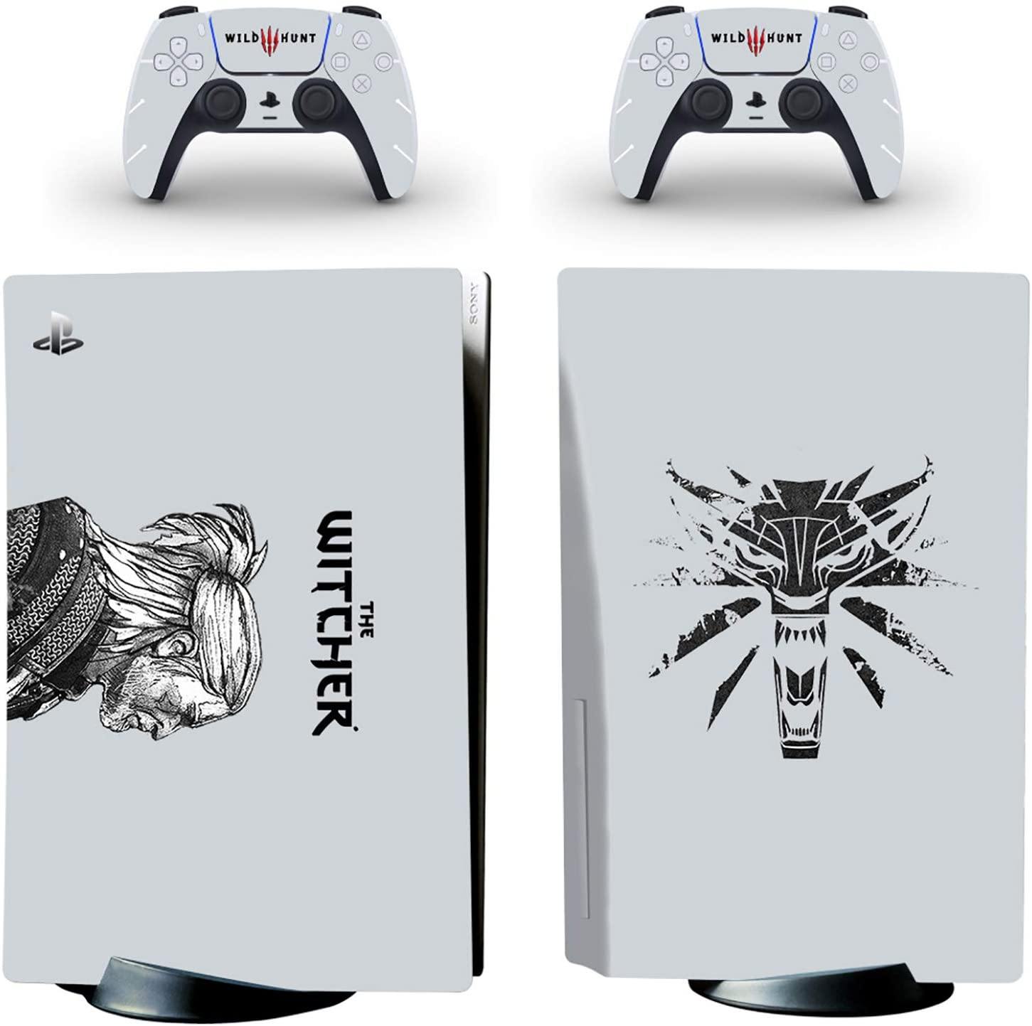 Huaatiear PS5 Sticker Vinyl Decal Cover, Skin Decal for PS5 Console Regular and Playstation 5 Controller - JOY2ESpree