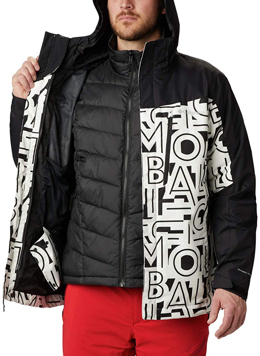 Columbia Men\'s Whirlibird IV Interchange Jacket, Waterproof & Breathable