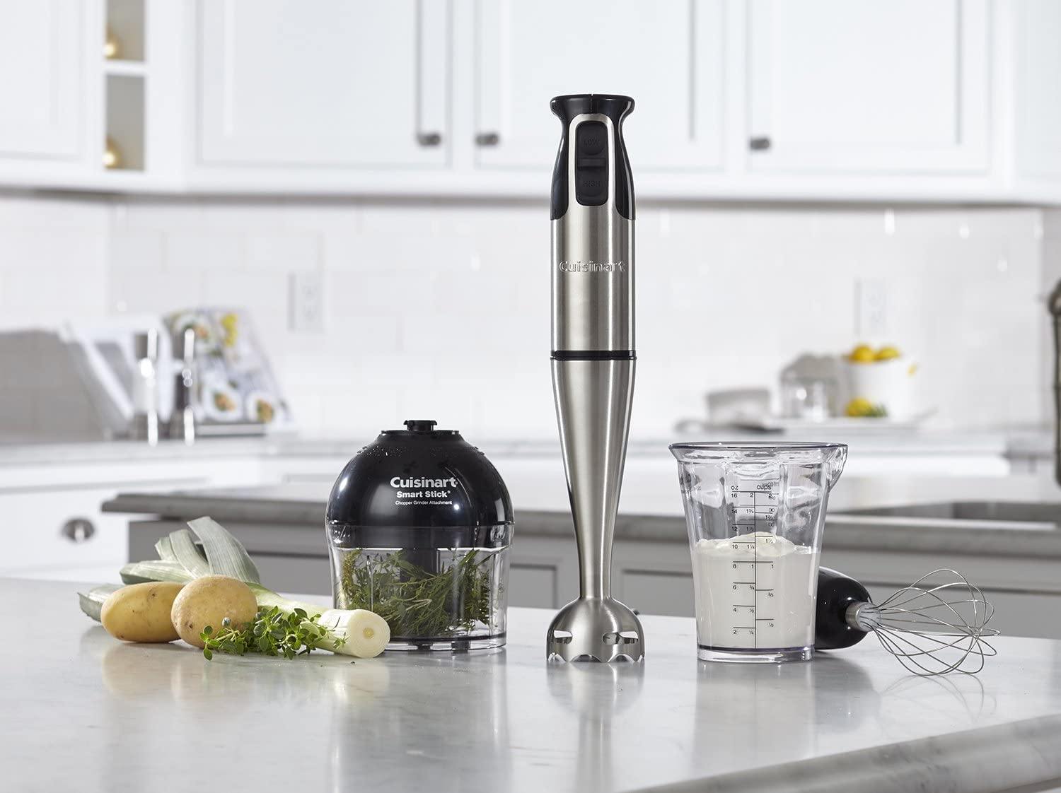 Cuisinart CSB-79 Smart Stick 2 Speed Hand Blender, Stainless Steel/Black - JOY2ESpree