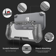 
                        
                          將圖片載入圖庫檢視器 LeyuSmart Protective Case with High Clear Tempered Glass Screen Protector for Nintendo Switch Lite, Grey Color - JOY2ESpree
                        
                      