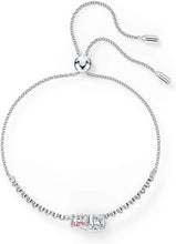 
                        
                          Load image into Gallery viewer, SWAROVSKI Women's Attract Soul Jewelry Collection, Rhodium Finish, Pink Crystals - JOY2ESpree
                        
                      