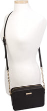 
                        
                          Muat gambar ke penampil Galeri, Korvara Saffiano Crossbody Bag - Womens Small Vegan Saffiano Leather Top-Zip Handbag
                        
                      