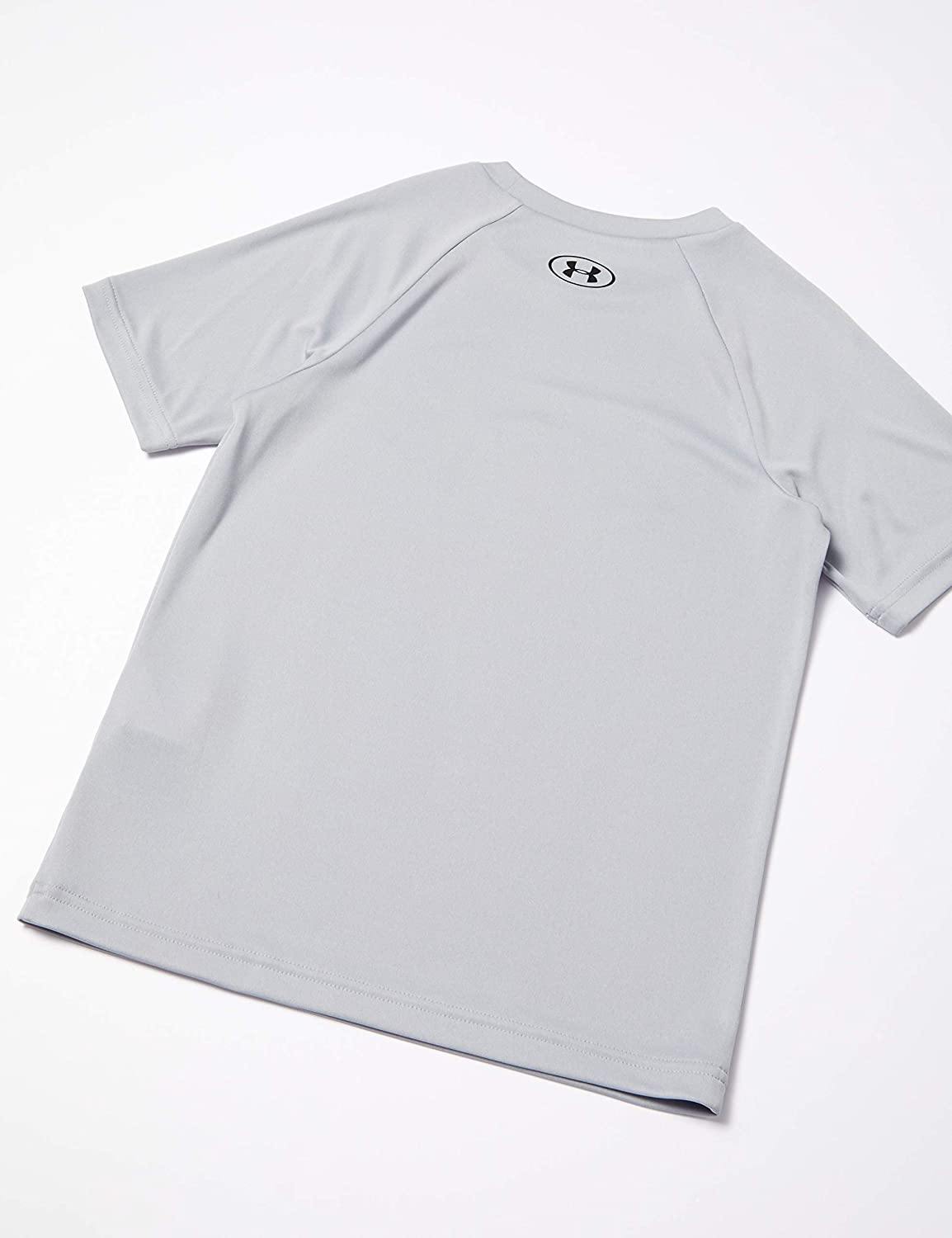 Under Armour Boys' Tech Big Logo Short Sleeve Gym T-Shirt