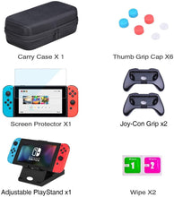 
                        
                          Cargar imagen en el visor de la galería, HEYSTOP Case Compatible with Nintendo Switch Carry Case Pouch Switch Cover Case 6 Joycon Grips - JOY2ESpree
                        
                      