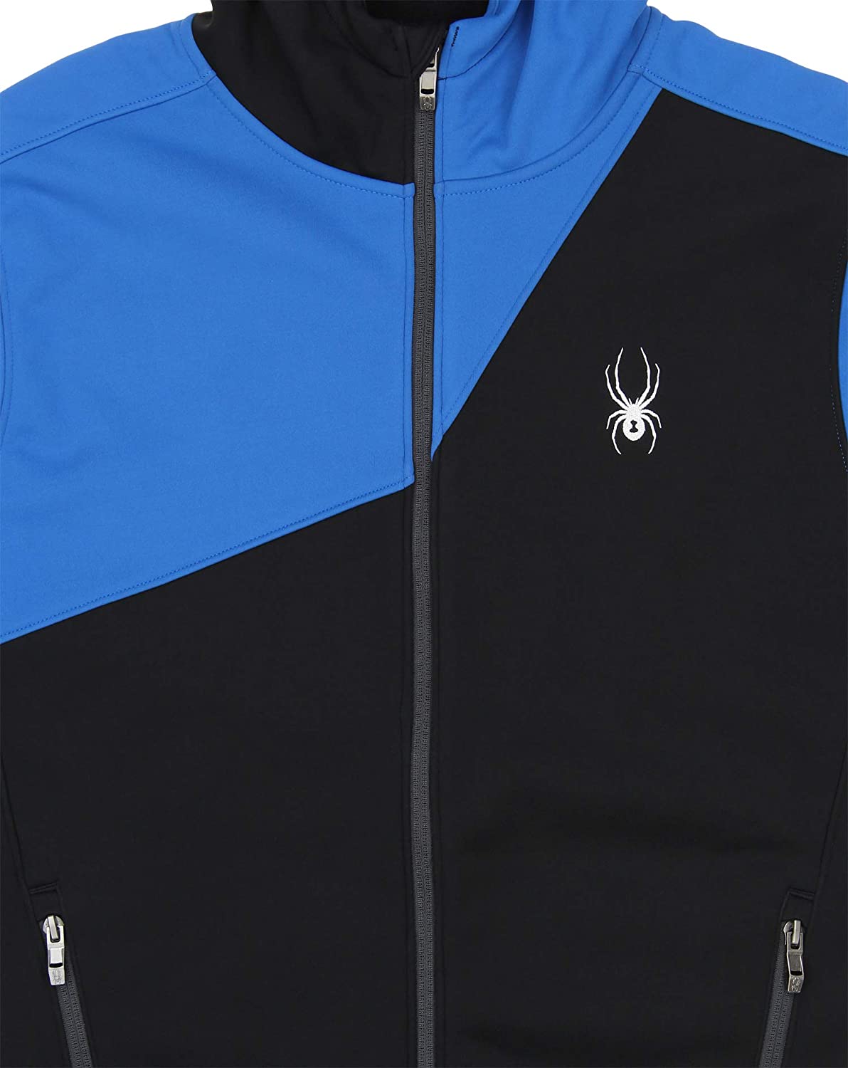 Spyder Mens Hydroweb Hooded Softshell Jacket, Color Variation