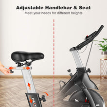 
                        
                          Cargar imagen en el visor de la galería, HEKA Indoor Exercise Cycling Bike Stationary, 35lbs Flywheel Magnetic Resistance, LCD Monitor Workout Fitness Bike, Load Capacity 400lbs - JOY2ESpree
                        
                      