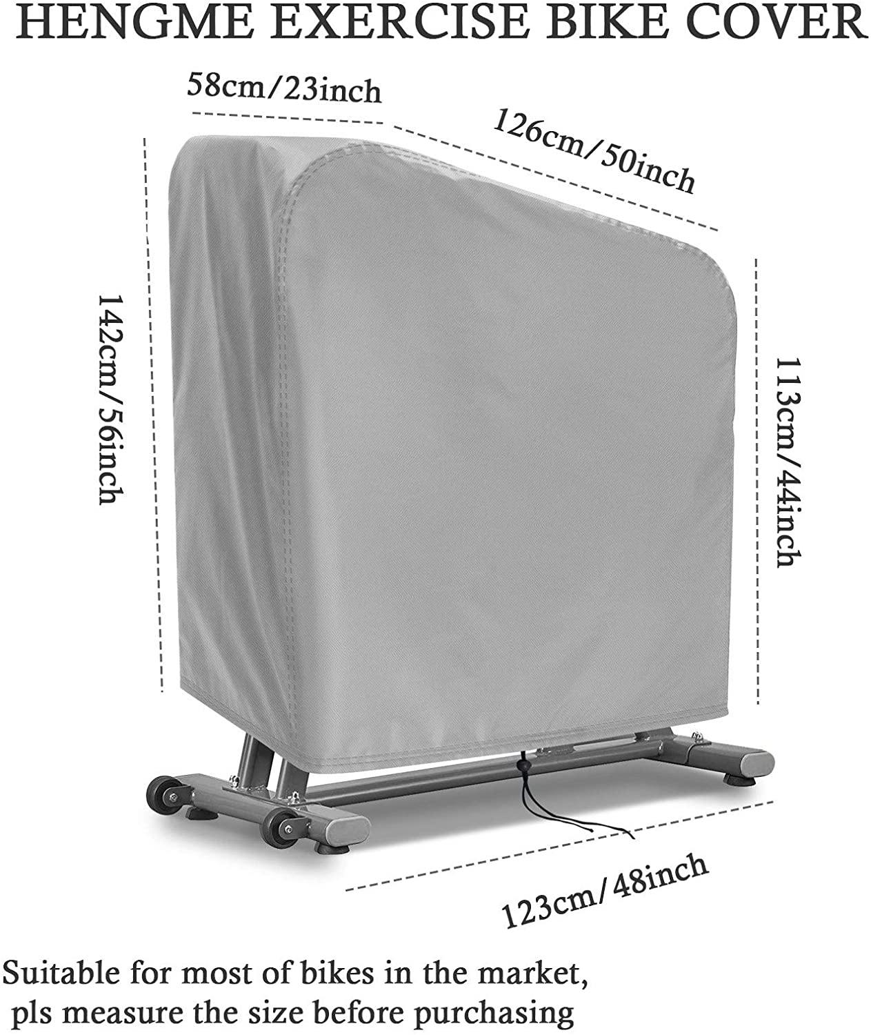 Hengme Exercise Bike Cover, Peloton Spin Bike Cover, UV-proof, Dustproof - JOY2ESpree