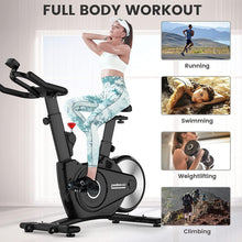 
                        
                          Muat gambar ke penampil Galeri, pooboo Magnetic Exercise Bikes Indoor Cycling Bikes Belt Driven Stationary Bike with LCD Display and Ipad Holder for Home Cardio Training - JOY2ESpree
                        
                      