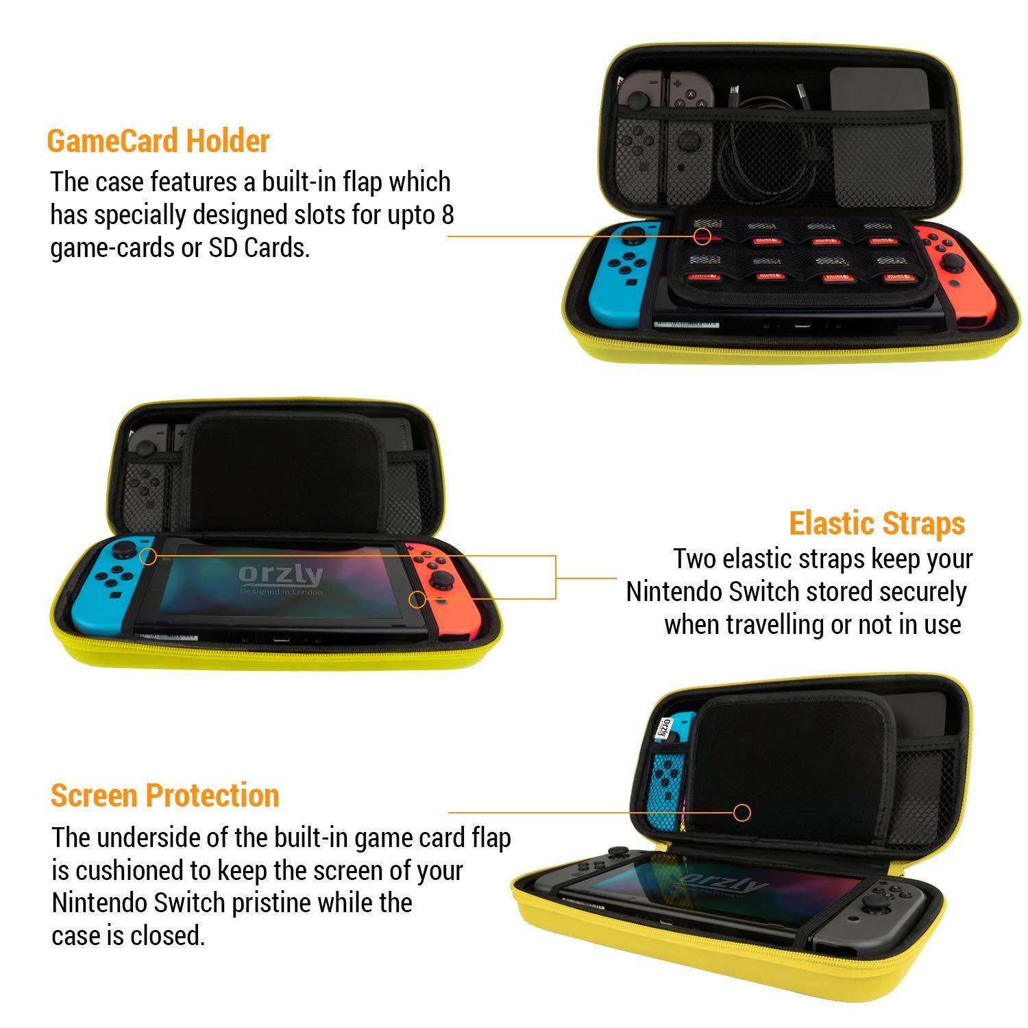 Orzly Carry Case Compatible with Nintendo Switch - JOY2ESpree