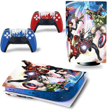 
                        
                          Load image into Gallery viewer, Mmoptop PS5 Skin for Playstation 5 Disc Version Console and Controller Vinyl Cover Skins Wrap - Black Pan-Ther - JOY2ESpree
                        
                      