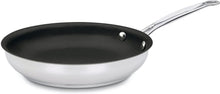 
                        
                          Muat gambar ke penampil Galeri, Cuisinart 722-24NS Chef's Classic Nonstick Stainless 10-Inch Open Skillet - JOY2ESpree
                        
                      