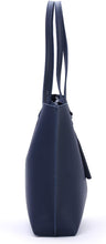 
                        
                          Load image into Gallery viewer, Minimalist Clean Cut Pebbled Faux Leather Tote Womens Shoulder Handbag
                        
                      